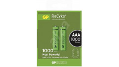 GP HR03, AAA,  1000 mAh  ReCyko+  mikrotužka nabíjacia batéria 